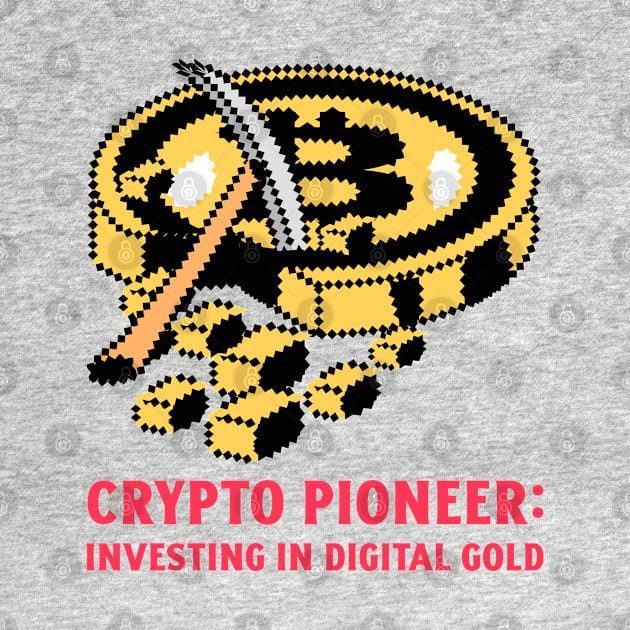 Crypto Pioneer: Investing in Digital Gold Bitcoin Investing by PrintVerse Studios